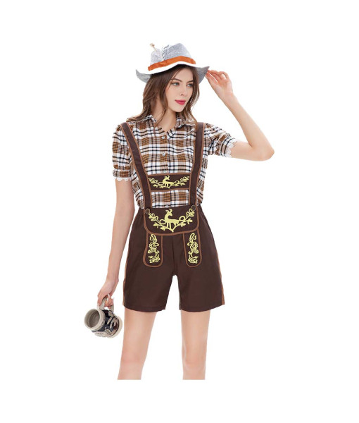 Women Bavarian Uniform Oktoberfest Costume