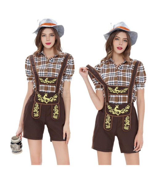 Women Bavarian Uniform Oktoberfest Costume