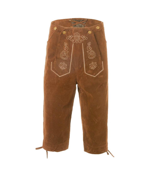 Adult Brown Overalls Shorts German Oktoberfest Costume