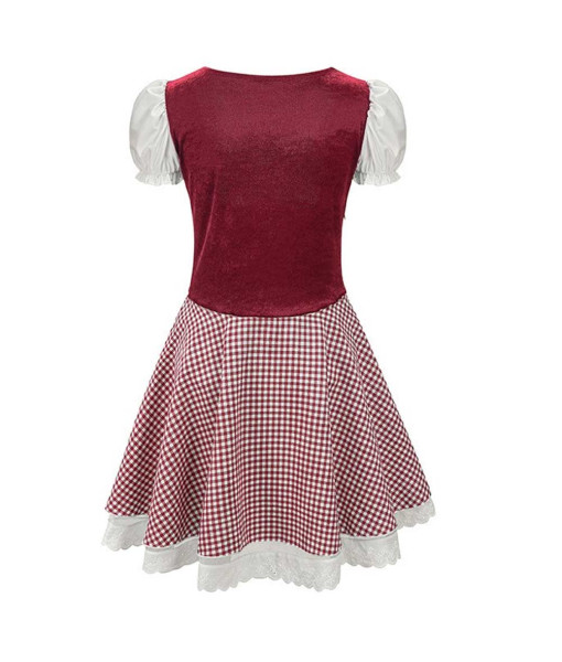 Women Oktoberfest Girl Dress Halloween Costume