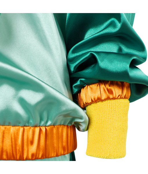 1980s Hip Hop Retro Green Tracksuit Halloween Costume