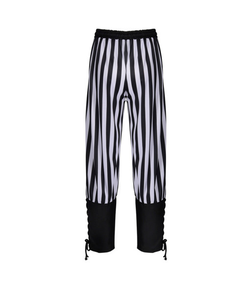 Adult Renaissance Striped Lace-Up Trousers Halloween Costume