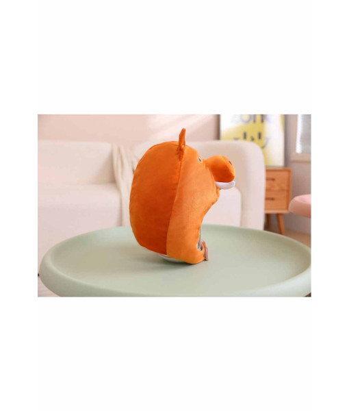 Adult Funny Orange Boar Head Hat Halloween Costume Accessories