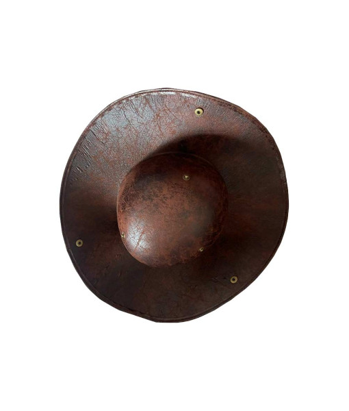 Leather Tricorn Pirate Hat Halloween Cosplay Costume Accessories