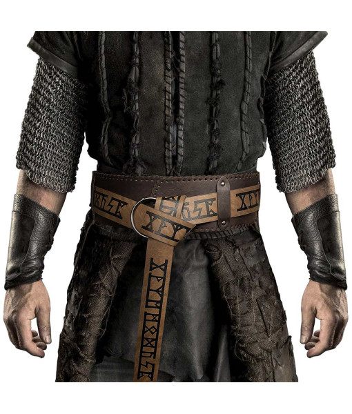 Medieval Nordic Viking Style Retro Slim Belt Halloween Cosplay Costume Accessories