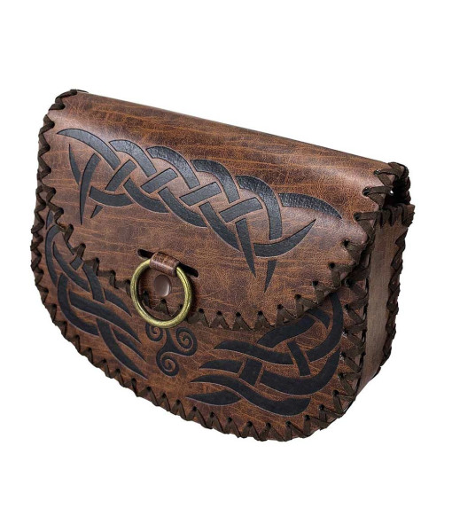 Medieval Nordic Viking Waist Bag Pattern Halloween Costume Accessories