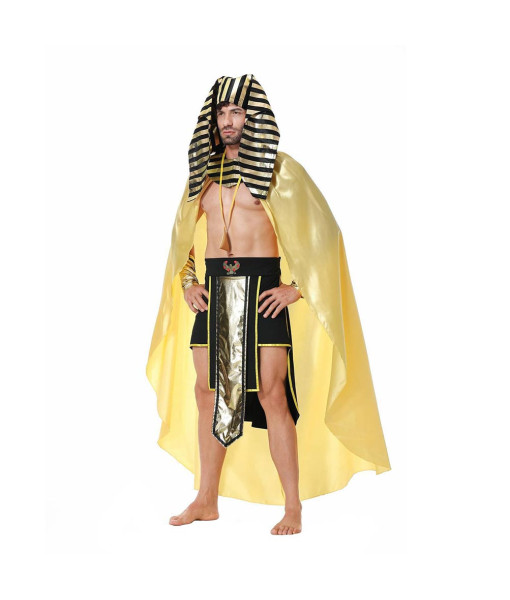 Men Egyptian Pharaoh Outfit Halloween Performance Stage Cosplay Costume