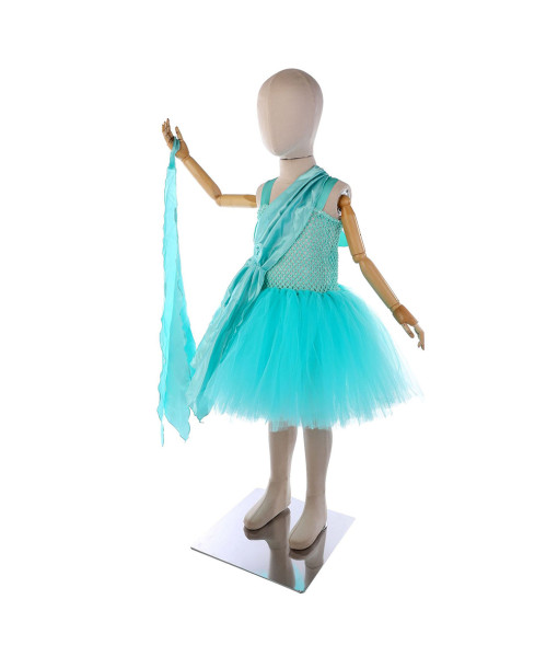 Kids Children Statue of Liberty Dress Outfit Halloween Independence Day Cosplay Costume