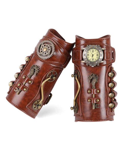 Punk Vintage Metal Arm Wristband Halloween Cosplay Costume Accessories