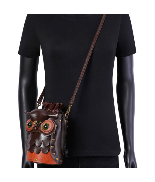 Steampunk Retro Women Handbag Owl Shape Halloween Cosplay Costume Accessories