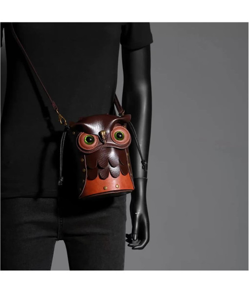 Steampunk Retro Women Handbag Owl Shape Halloween Cosplay Costume Accessories