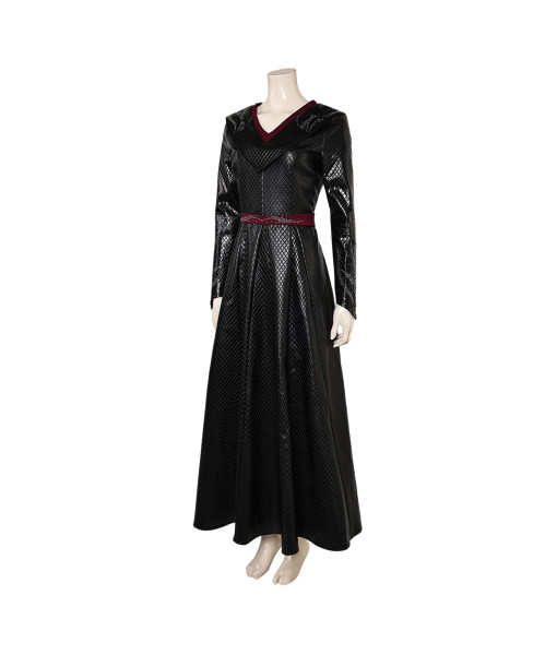 Women Medieval Dark Long Dress Dragon Queen Fantasy Halloween Cosplay Costume