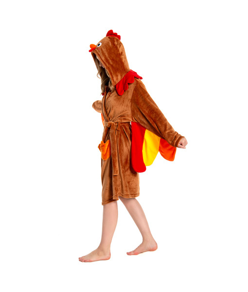 Turkey Animal Pajamas Bathrobe Adult Thanksgiving Halloween Costume