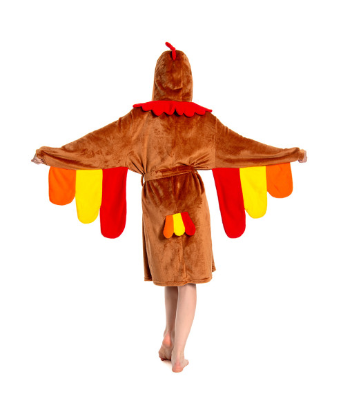 Turkey Animal Pajamas Bathrobe Adult Thanksgiving Halloween Costume