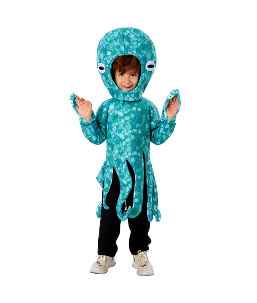 Kids Children Animal Octopus Halloween Preformance Stage Costume