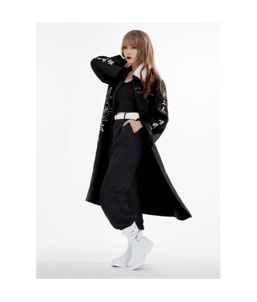 Women Black Bōsozoku Japanese Bikers Tokkoufuku Halloween Cosplay Costume
