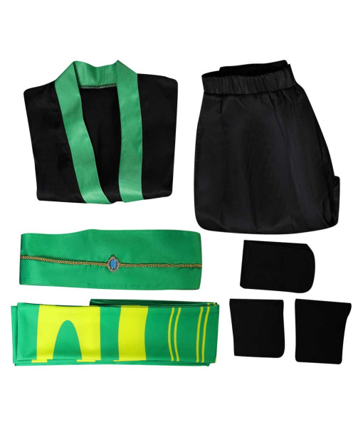 Women Green Ninja Outfit Halloween Cosplay Costume