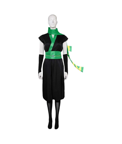 Women Green Ninja Outfit Halloween Cosplay Costume