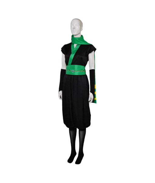 Women Green Ninja Outfit Halloween Cosplay Costume