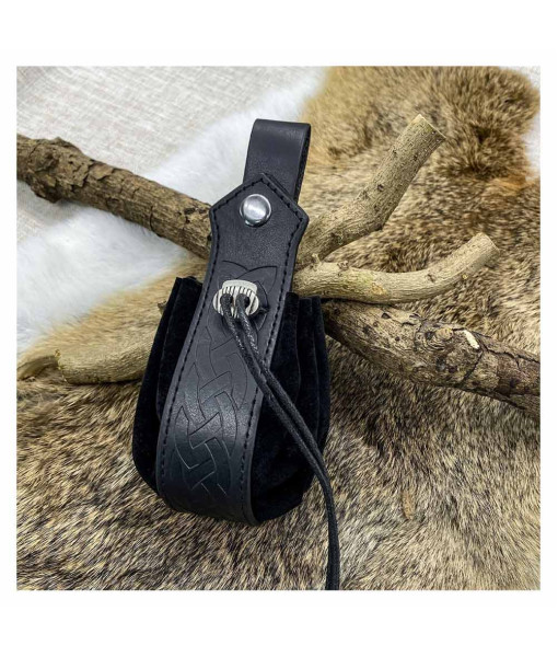 Medieval Viking Style Vintage Renaissance Pouch Coin Purse Halloween Cosplay Costume Accessories