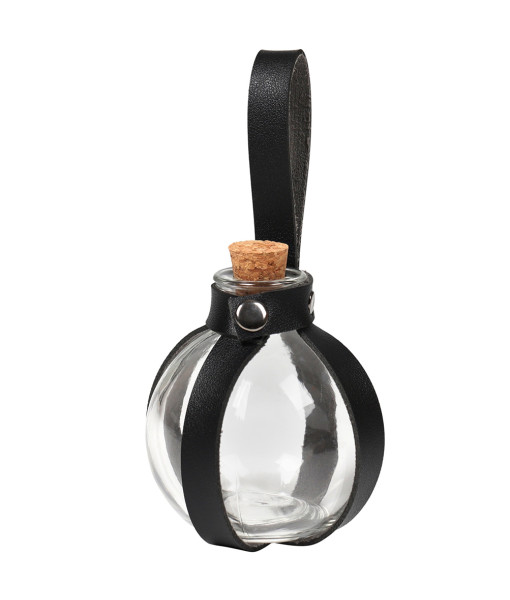 Witch Magic Cork Potion Bottle Leather Belt Set Halloween Cosplay Costume Accessories 
