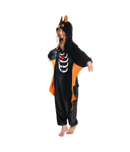 Adult Animal Series Onesie Bat Pajamas Halloween Costume