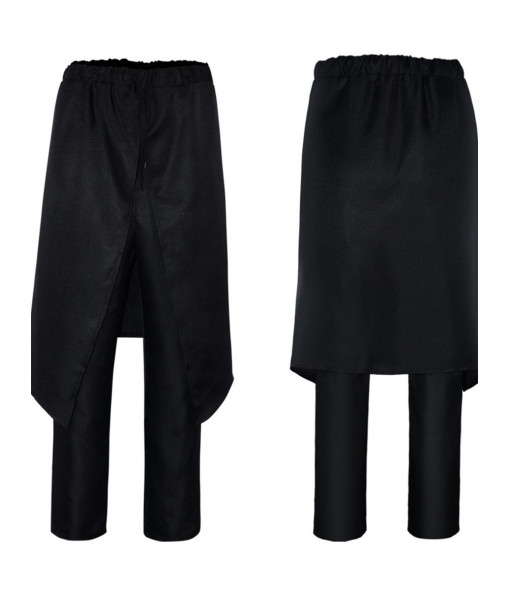 Adult Black Apron Pirate Pants Halloween Costume