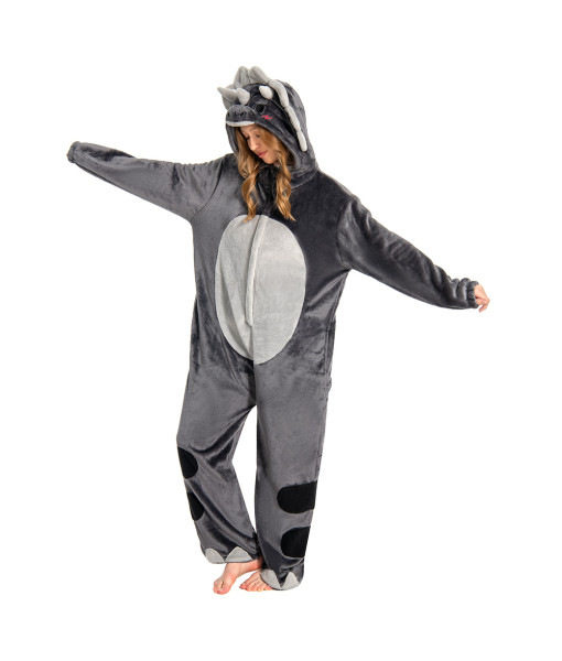 Adult Animal Series Onesie Triceratops Pajamas Halloween Stage Costume