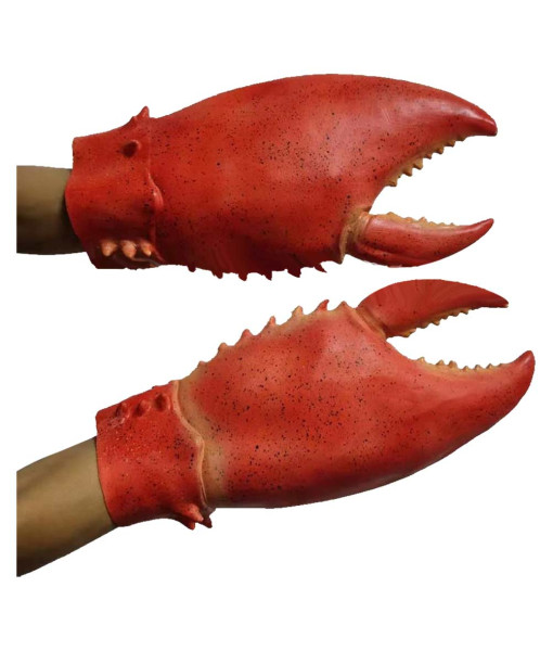 Adult Lobster Claws Gloves Halloween Costume Accessories