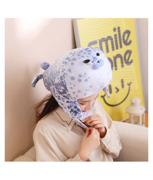 Adult Seal Shape Hat 3D Printed Halloween Costume Accessories