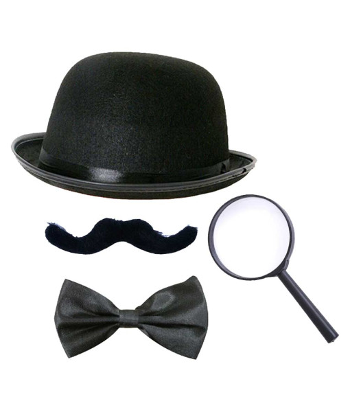 Detective 4Pcs Set Halloween Costume Accessories