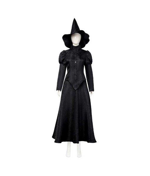 Women Fantasy Witch Dark Pattern Outfit Fullset Halloween Stage Costume