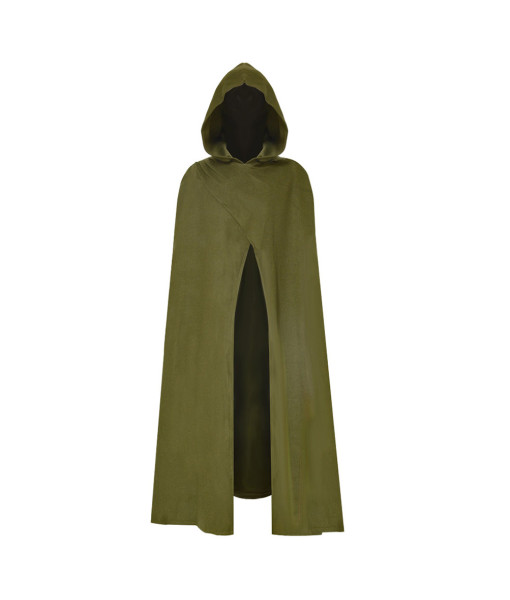 Adult Medieval Cloak Elf Ranger Cape Fantasy Halloween Costume