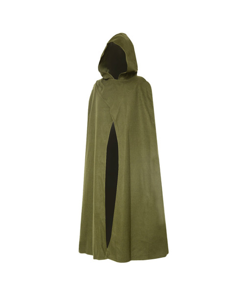 Adult Medieval Cloak Elf Ranger Cape Fantasy Halloween Costume