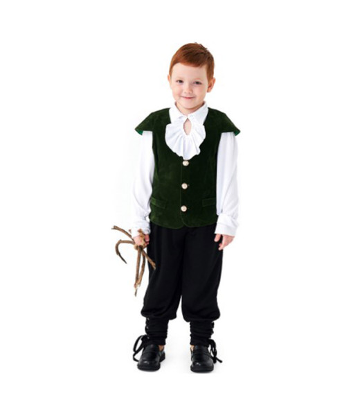 Kids Children Medieval Pirate Outfit Fantasy Halloween Costume