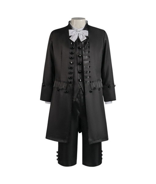 Men 18th Century Baroque Gentleman Suit Halloween Costume