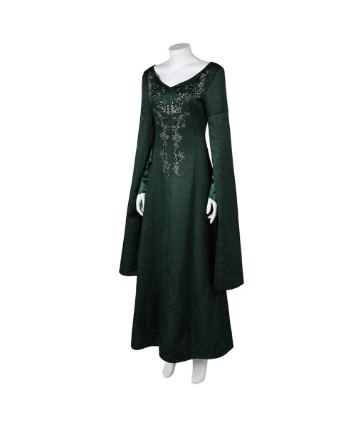 Women Medieval Maid Noble Palalce Velet Long Dress Fantasy Hallowee Costume