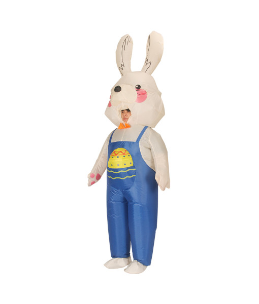 Adult Easter Egg Bunny Inflatable Outfit Halloween Costume