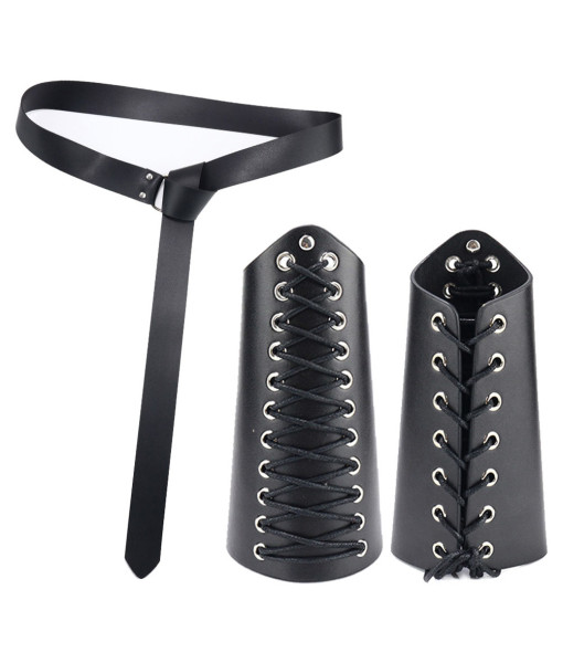 Adult Viking Style Chest Belt Halloween Costume Accessories