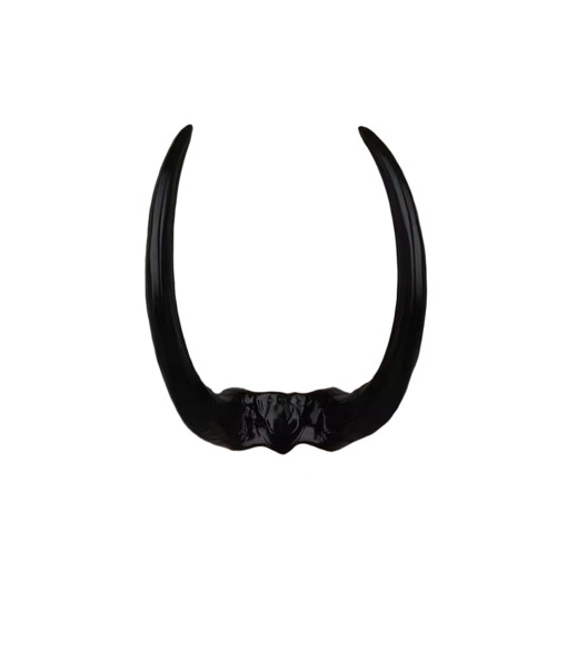 Fantasy Black Long Horn Devil Demon Horn Headband Halloween Costume Accessories