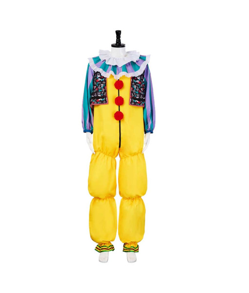 Adult 90s Horror Clown Outfit Halloween Costume