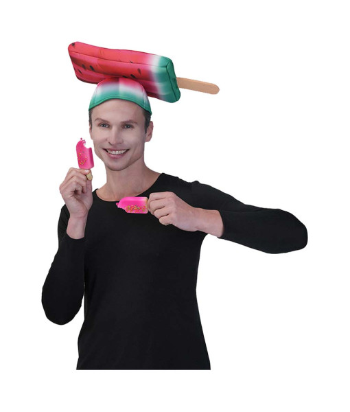 Funny Watermelon Popsicle Hat Halloween Costume Accessories