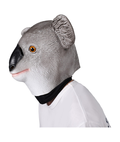 Adult Animal Koala Latex Mask Halloween Costume Accessories