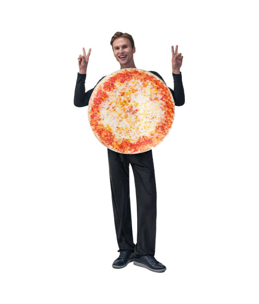 Family Funny Food Pizza Overalls for Adult and Kids Halloween Costume