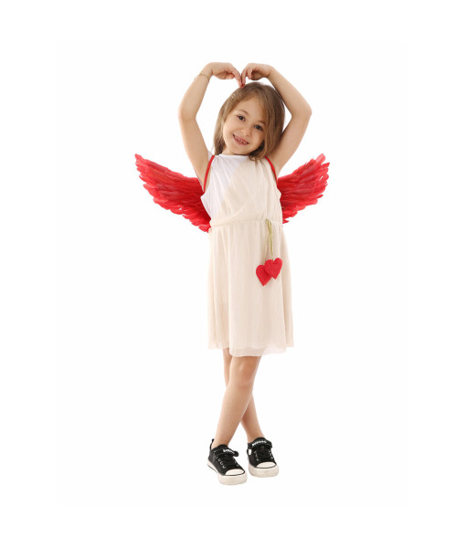 Kids Children Girl Cupid Halloween Costume