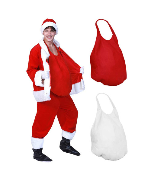 Adult Santa Claus Fake Belly Halloween Costume Accessories