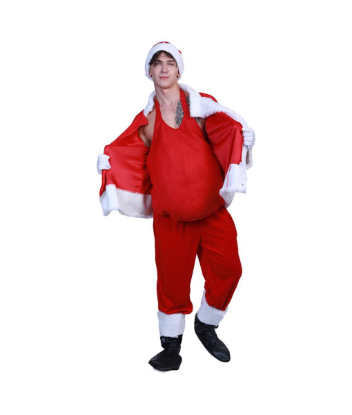 Adult Santa Claus Fake Belly Halloween Costume Accessories