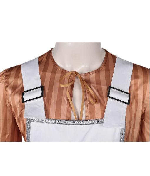 Men 70s Retro Bib Flare Pants Set Rockstar Performance Outfit Halloween Costume