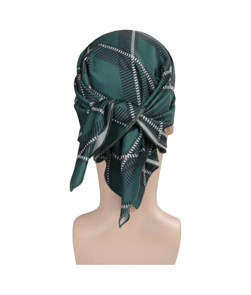 Adult Pirate Plaid Headscarf Cosplay Halloween Costume Accessories