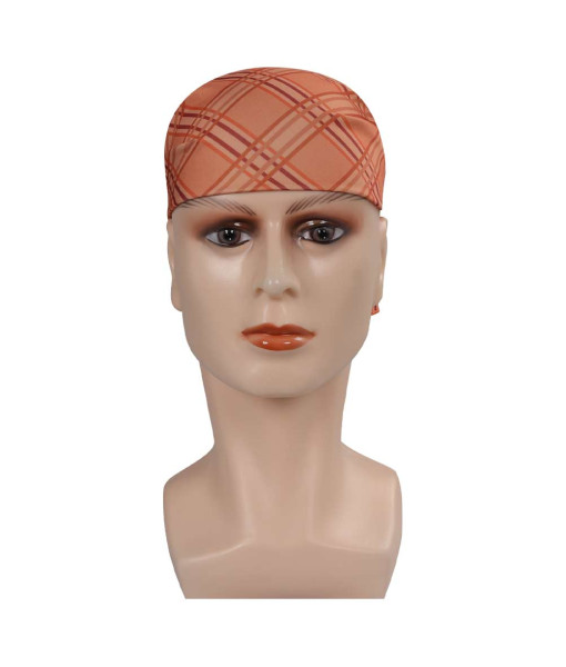 Adult Pirate Plaid Headscarf Cosplay Halloween Costume Accessories